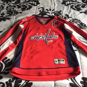 Reebok Washington Capitals Ovechkin (#8) jersey